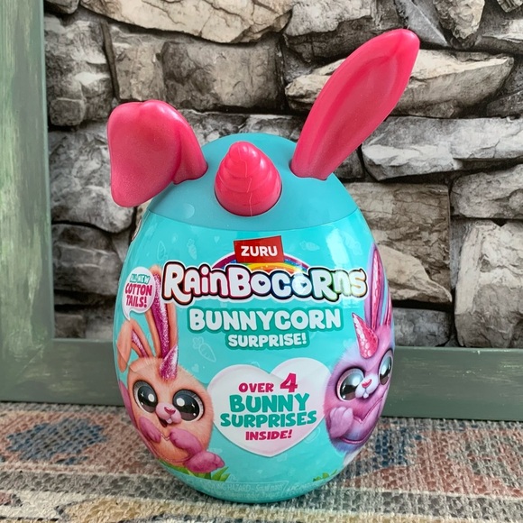 4 Zuru Rainbocorns Bunnycorn Surprise Bunny Unicorn Blind Box Cotton Tail Doll - Picture 5 of 10